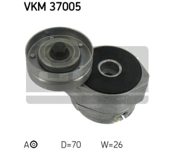 Обтящна ролка, пистов ремък SKF VKM 37005 за HONDA ACCORD VI (CK, CG, CH, CF8) седан от 1997 до 2003