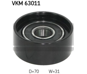 Паразитна/ водеща ролка, пистов ремък SKF VKM 63011 за HONDA CR-V III (RE) от 2006 до 2012
