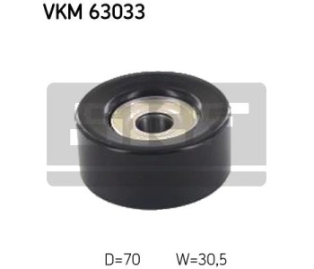 Паразитна/ водеща ролка, пистов ремък SKF VKM 63033 за HONDA FR-V (BE) от 2004 до 2010