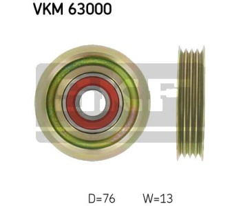 Паразитна/ водеща ролка, пистов ремък SKF VKM 63000 за HONDA CONCERTO (HW, MA) хечбек от 1989 до 1996
