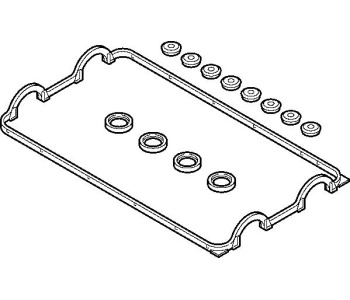 К-кт гарнитури капака на клапаните ELRING за HONDA CIVIC VI (EJ, EK) седан от 1995 до 2001