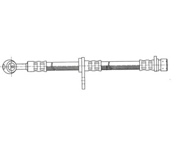 Спирачен маркуч NIPPARTS за HONDA LEGEND II (KA) купе от 1991 до 1996