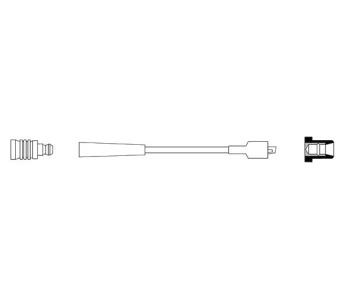 Запалителен кабел BOSCH за MAZDA 626 III (GD) хечбек от 1987 до 1992