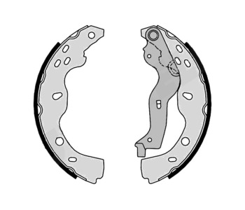 Комплект спирачни челюсти STARLINE за SUZUKI SX4 (EY, GY) от 2006 до 2014