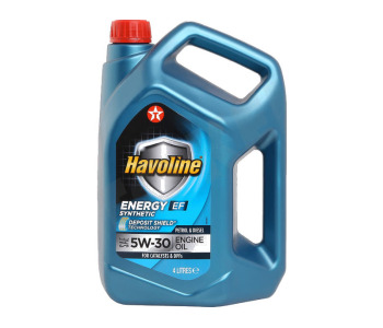 Двигателно масло TEXACO HAVOLINE Energy EF 5W-30 4л за MAZDA 3 (BL) хечбек от 2008 до 2014