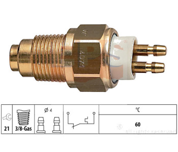 Термошалтер, предупредителна лампа за охладителната течност EPS 1.840.071 за MAZDA 323 III (BW) комби от 1986 до 1998