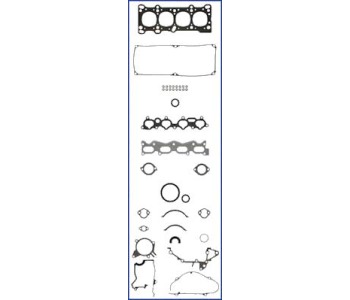 Пълен комплект гарнитури за двигателя AJUSA за MAZDA 121 II (DB) от 1990 до 1997