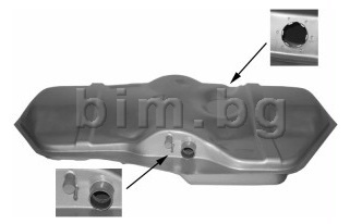 Резервоар дизел - 52 литра, седан и хечбек за OPEL ASTRA F CLASSIC комби от 1998 до 2005