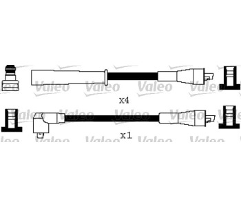 Комплект запалителни кабели VALEO за MAZDA 626 III (GD) седан от 1987 до 1992
