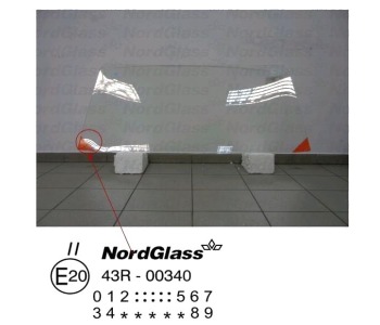 Челно стъкло NordGlass за MAZDA E-SERIE (SR1) пътнически от 1984 до 1994