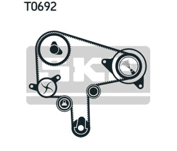 Комплект ангренажен ремък SKF за MAZDA 626 V (GW) комби от 1998 до 2002