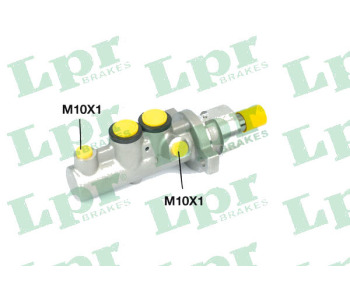 Главен спирачен цилиндър Ø22,2mm LPR за MITSUBISHI CARISMA (DA_) хечбек от 1995 до 2006