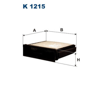 Филтър купе (поленов филтър) FILTRON K 1215 за MITSUBISHI CARISMA (DA_) седан от 1999 до 2004