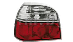 Тунинг стопове кристални червени хром комплект (ляв+десен) за VOLKSWAGEN GOLF III (1E7) кабриолет от 1993 до 1998