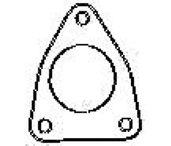 Уплътнителен пръстен, изпуск. тръба BOSAL за MITSUBISHI GALANT VI (E3_A) седан от 1987 до 1993