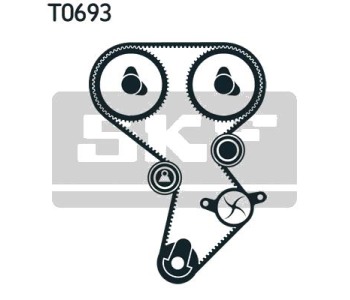 Комплект ангренажен ремък SKF VKMA 95624 за VOLVO V40 (VW) комби от 1995 до 2004