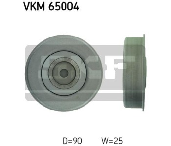 Обтящна ролка, пистов ремък SKF VKM 65004 за MITSUBISHI GALANT VIII (EA_) от 1996 до 2004