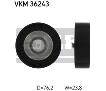 Паразитна/ водеща ролка, пистов ремък SKF VKM 36243 за VOLVO XC70 II от 2007