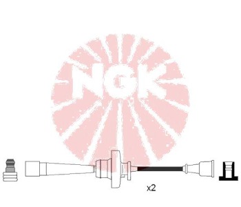 Комплект запалителни кабели NGK за MITSUBISHI CARISMA (DA_) седан от 1999 до 2004