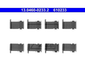 Комплект принадлежности дискови накладки ATE за MITSUBISHI COLT III (C5_A) от 1986 до 1992