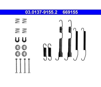 Комплект принадлежности, спирани челюсти ATE за MITSUBISHI LANCER VI (CJ-CP_) от 1995 до 2003