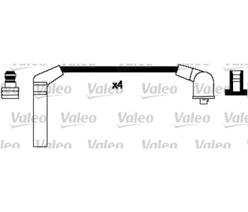 Комплект запалителни кабели VALEO за MITSUBISHI GALANT VI (E3_A) хечбек от 1988 до 1992