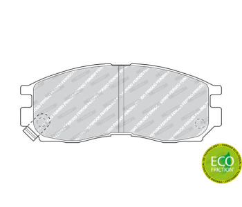 Комплект спирачни накладки FERODO PREMIER за MITSUBISHI SPACE WAGON (N3_W, N4_W) от 1991 до 1998