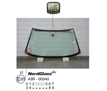 Челно стъкло NordGlass за MITSUBISHI COLT V (CJ_, CP_) от 1995 до 2003