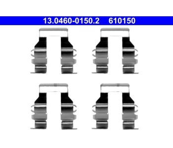 Комплект принадлежности дискови накладки ATE за MITSUBISHI GALANT VII (E5_A, E7_A, E8_A) седан от 1992 до 1998