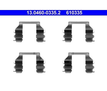 Комплект принадлежности дискови накладки ATE за MITSUBISHI L300 (P0_V, P1_V, P_2V) товарен от 1986 до 2013