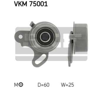 Обтяжна ролка, ангренаж SKF VKM 75001 за MITSUBISHI LANCER III (C1_V, C3_V) комби от 1985 до 1992