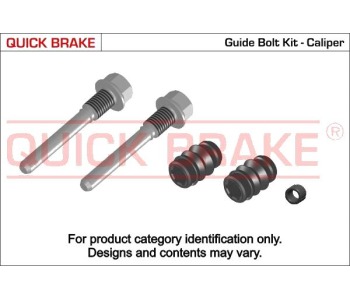 Комплект водещи втулки, спирачни стреми QUICK BRAKE за MITSUBISHI GALANT VI (E3_A) хечбек от 1988 до 1992