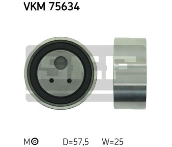 Обтяжна ролка, ангренаж SKF VKM 75634 за MITSUBISHI COLT VI (Z3_A, Z2_A) от 2002 до 2012