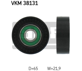 Паразитна/ водеща ролка, пистов ремък SKF VKM 38131 за MERCEDES A (W169) от 2004 до 2012