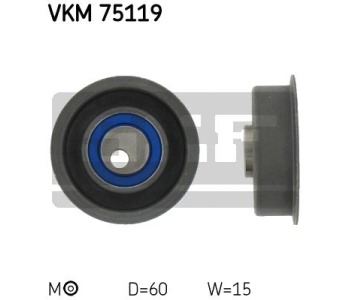 Обтяжна ролка, ангренаж SKF VKM 75119 за MITSUBISHI GALANT VI (E3_A) хечбек от 1988 до 1992