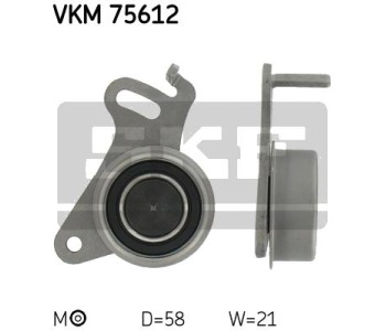 Обтяжна ролка, ангренаж SKF VKM 75612 за MITSUBISHI PAJERO III (V6_W, V7_W) кабрио от 2000 до 2006