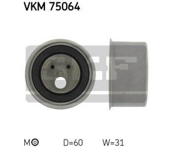 Обтяжна ролка, ангренаж SKF VKM 75064 за MITSUBISHI GALANT VII (E5_A, E7_A, E8_A) хечбек от 1992 до 1996