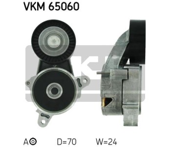 Обтящна ролка, пистов ремък SKF VKM 65060 за MITSUBISHI GRANDIS (NA_W) от 2003 до 2011