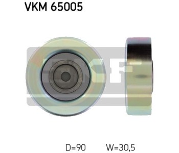 Паразитна/ водеща ролка, пистов ремък SKF VKM 65005 за MITSUBISHI LANCER VI (CJ-CP_) от 1995 до 2003