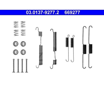 Комплект принадлежности, спирани челюсти ATE за HYUNDAI ATOS (MX) от 1997 до 2014