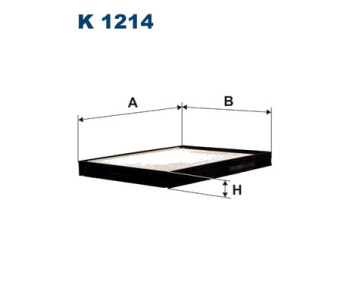 Филтър купе (поленов филтър) FILTRON K 1214 за HYUNDAI ACCENT II (LC) хечбек от 1999 до 2005