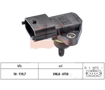Датчик, налягане във всмукателните тръби EPS за HYUNDAI COUPE (GK) от 2001 до 2009