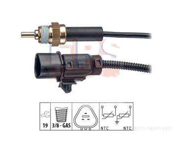Датчик, температура на охладителната течност EPS 1.830.373 за HYUNDAI ACCENT II (LC) хечбек от 1999 до 2005