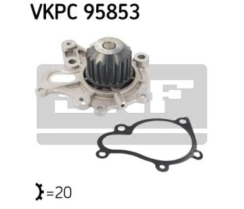 Водна помпа SKF VKPC 95853 за HYUNDAI ELANTRA (XD) седан от 2000 до 2006