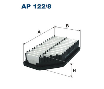 Въздушен филтър FILTRON AP 122/8 за HYUNDAI VELOSTER (FS) от 2011