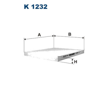 Филтър купе (поленов филтър) FILTRON K 1232 за HYUNDAI i40 (VF) от 2012