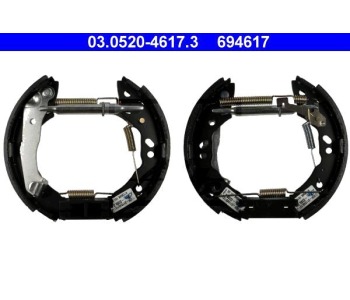 Комплект спирачни челюсти ATE за HYUNDAI ATOS (MX) от 1997 до 2014