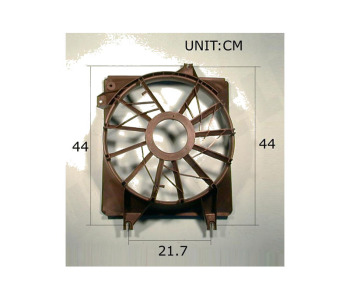 Вентилатор охлаждане на двигателя P.R.C за HYUNDAI COUPE (RD) от 1996 до 2002