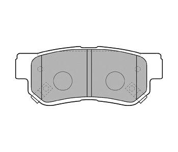 Комплект спирачни накладки DELPHI за HYUNDAI SONATA III (Y-3) от 1993 до 1998