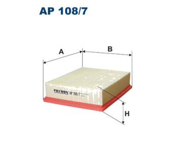 Въздушен филтър FILTRON AP 108/7 за HYUNDAI SONATA V (NF) от 2005 до 2010